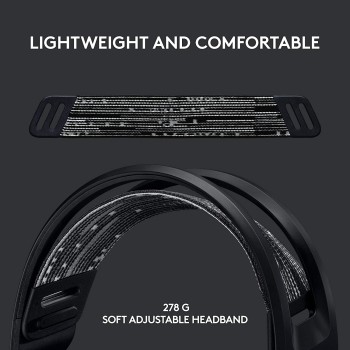Logitech G733 Lightspeed Wireless Headset (Black)